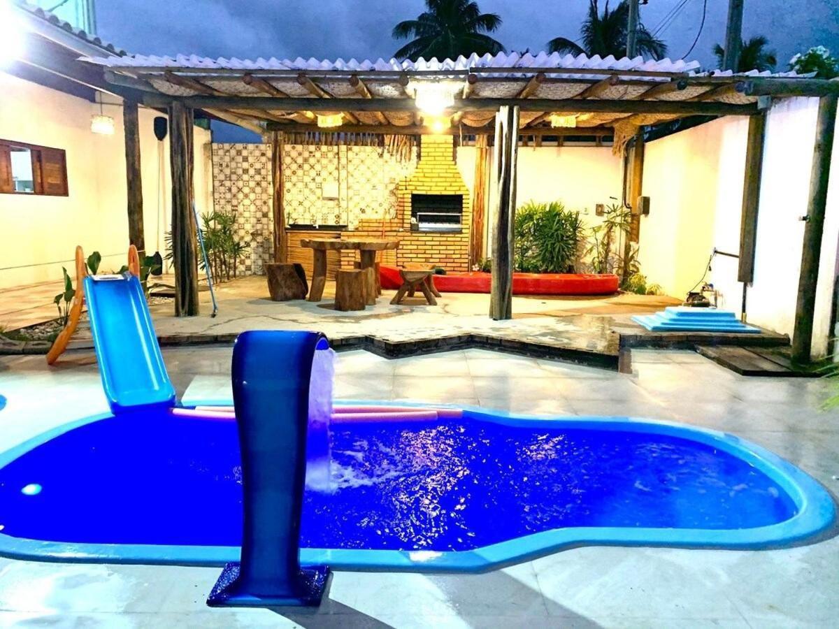 Casa Xie Com Piscina, Churrasqueira E Jardim São Miguel dos Milagres Exteriör bild