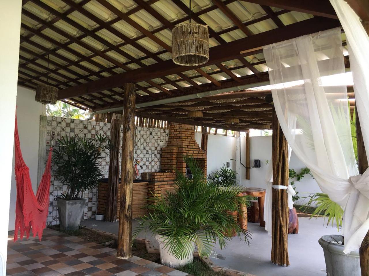 Casa Xie Com Piscina, Churrasqueira E Jardim São Miguel dos Milagres Exteriör bild