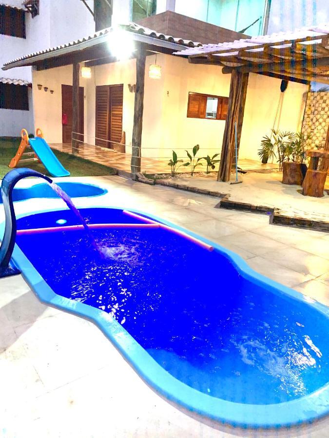 Casa Xie Com Piscina, Churrasqueira E Jardim São Miguel dos Milagres Exteriör bild